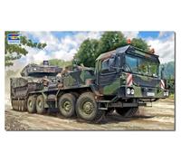 Trumpeter 07196 - 1:72 Slt-56 Trattore Con 56t Semi Trailer - Nuovo