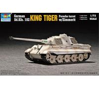 Modello in plastica German King Tiger P