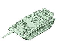 TROMPETER 07146 MODELLO RUSSO T-62 CARRO ARMATO PRINCIPALE MOD.1962 1/72