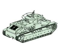 TROMPETER 07150 MODELLO SOVIE T-28 SERBATOIO MEDIO (SALDATO) 1/72