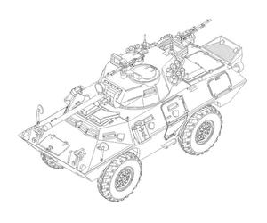 Trumpeter 757442-1/72 LAV 150 APC 90 mm - Scala 1:72