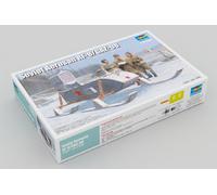 Trumpeter Aerosan Sovietica Russa RF-8/GAZ-98 Kit Di Modello + Crew Soldati 1:35
