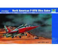 Trumpeter F107A Ultra Sabre Prototype Aircraft (1/72 Scale)