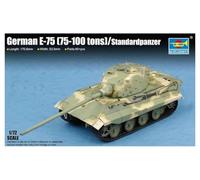 Trumpeter- German E-75(75-100 tons)/Standardpanzer Modellino in plastica Colori, Medio, TRU07125