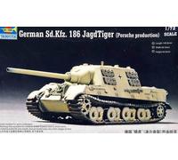 Trumpeter German Sd.Kfz.186 Tigre di Caccia Porsche - 1:72 Modello Kit Nuovo Ovp