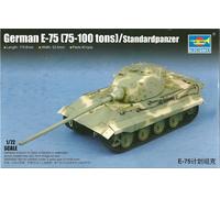 Trumpeter Kit Carro Armato E-75 1/72 (20mm) Standardpanzer Non Verniciato