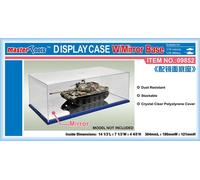 Vetrina Plastica Base Specchio Auto 1/18 Mezzi Militari 1/35 364x186x121mm