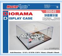 TRUMPETER KIT Vetrina In Plastica Con Base Diorama 316X276X136 Mm TR09849