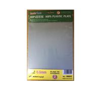 Trumpeter Master Tools 0.5mm Hips Plastic Plate A4 Size (210mm300mm2PCS) 08002