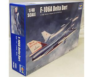 Trumpeter Modellino Aereo - Us F-106A Delta Dart, Scala 1:48