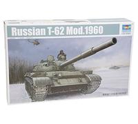 Russian T-62 Mod.1960 Tank Plastic Kit 1:35 Model TRUMPETER