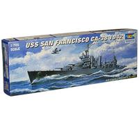 Uss San Francisco 1942 Battleship 1:700 Plastic Model Kit TRUMPETER