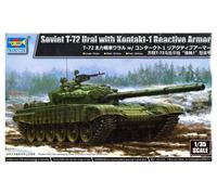1:35 Trumpeter Kit Soviet T-72 Ural With KONTAKT-1 Reactive Armor