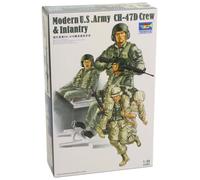 TRUMPETER MODERN US ARMY CH-47D CREW & INFANTRY Scala 1:35 cod.00415