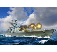 TRUMPETER NAVE GERMAN GNEISENAU KIT MODELLINO BARCA STATICO DIECAST 1/700