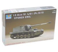 Trumpeter PZ.SF.V L/61 WWII German Military Model Kit , 12.8cm