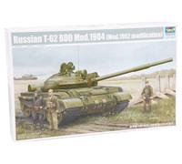 Trumpeter Russian T-62 BDD Mod.1984 Model Kit Clear,Green
