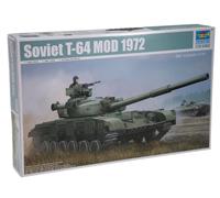 Trumpeter Soviet T64 Mod 1972 Main Battle Tank (1/35 Scale) T-64 Main Tank Mod.1