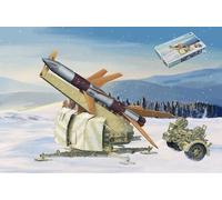 TRUMPETER TP02357 GERMAN FLAKRAKETE RHEINTOCHTER KIT 1:35 Modellino