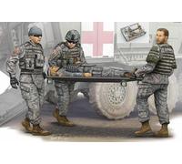 Trumpeter TP0430 FIGURE MODERN US ARMY AMBULANCE TEAM KIT 1:35 Modellino