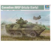 Trumpeter TP1502 CANADIAN GRIZZLY 6x6 APC KIT 1:35 Modellino