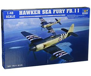Trumpeter TRU02844 Model Kit - Hawker Sea Fury FB.11, Scala 1:48
