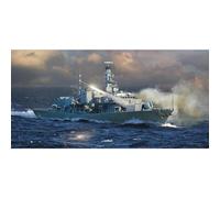 Trumpeter TRU06722 1:700-HMS Tipo 23 Fregate Monmouth (F235) Kit per modellino in scala, multicolore