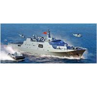 Trumpeter TRU06726 1/700 PLA Type 071 Plastic Model kit, Multicolour