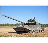 Trumpeter TRU09587 1/35 T-80 BVM MBT Kit di modellino in plastica, multicolore