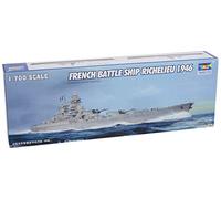 Trumpeter TSM-5751 - Modellino Nave da guerra Francese "Richelieu", 1946, scala 1:700