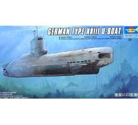 Trumpeter U-Boat German Tipo Xxiii Modello Kit 1:144 Nuovo Conf. Orig. Punta