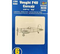 Trumpeter Vought F4U Corsair Chiaro Air Gruppo 4-VME-126 Essex 1:3 50