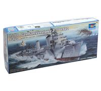 Trumpeter Z-30 German Zerstorer Destroyer Ship Model Kit (1942), Scale 1/700