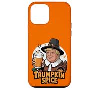 Trumpkin Spice Latte Trump Halloween Thanksgiving Custodia per iPhone 12 mini