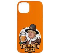 Trumpkin Spice Latte Trump Halloween Thanksgiving Custodia per iPhone 15 Plus