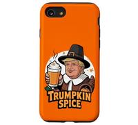 Trumpkin Spice Latte Trump Halloween Thanksgiving Custodia per iPhone SE (2020) / 7/8