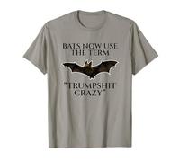 Trumpshit Crazy Funny Bat Parodia Politica Satira Maglietta