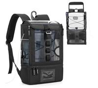 Trunab Zaino Concentratore di Ossigeno Portatile, Borsa da Trasporto POC Compatibile con Inogen One, Caire Freestyle Comfort, Oxygo, Philips SimplyGo Mini, Nero