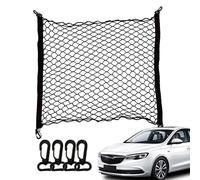 Trunk Mesh Cargo Net - Car Trunk Mesh Bag | Vertical Grocery Storage Holder with Hooks | Elastic Nylon Rear Cargo Storage Organizer | Automotive Seat Back Organizers for Suv, Rv, Car