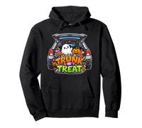 Trunk or Treat Halloween Candy Spooky Stagione Notte Felpa con Cappuccio