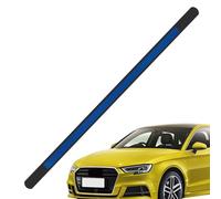 Trunk Sticker - Car Rear Bumper Guard 80 × 3,5 cm | Bumper Strip, Universal PVC Reflective Anti-Collision Trunk Sticker, Wear-Resistant Antigraffio Warning Strip For Safety, Night Driving Protection