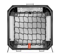 Trunkexpert KAPPA K'Mission - Rete Bagagliaio Bauletto Moto - Valigia Centrale - Borsa Rete Baule - Nero - 44l