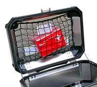 TrunkExpert Trax Adventure SW-MOTECH - Rete Bagagliaio - Topcase Moto - Rete - Valigia Moto - Valigia Centrale - Rete Portapacchi - Borsa Rete Bagagli - Nero - 38 L