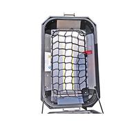 TrunkExpert Trax Avventura SW-MOTECH - Rete Bauletto - Bauletti Laterali - Bauletto Moto - Rete Portabagagli - Borsa - Nera - 45 l
