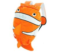 Trunki PaddlePak Dry Bag Borsa Piscina Bambini Impermeabile - Sacca Piscina Bambino - Sacca Zaino da Palestra per Bambini - Chuckles il Pesce Pagliaccio (Arancia)