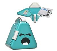 Trunki TeeBee - Vassoio da viaggio per bambini, con tavolino e scatola per giocattoli da viaggio per seggiolino auto o in viaggio, colore: foglia di tè