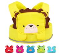Trunki ToddlePak - Guinzaglio per Bambini e Bretelle Primi Passi - Bretelle Bambino Primi Passi - Guinzaglio Bambini Leeroy Leone (Giallo)