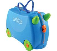 Trunki Valigia a rotelle leggera per bambini da 3 a 6 anni, 18 l, blu, L, terrance
