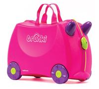 Trunki Valigia Cavalcabile per Bambini - Trolley Bambini Bagaglio a Mano - Valigia Cavalcabile Trixie (Rosa)