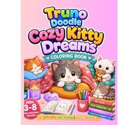 Truno Doodle Cozy Kitty Dreams Coloring Book